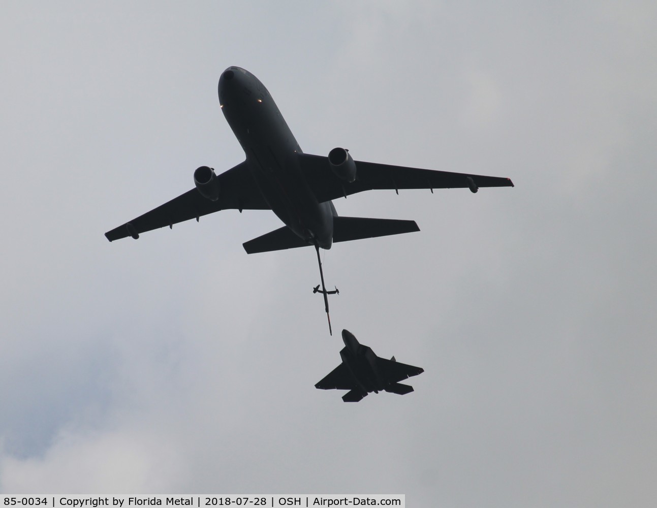 85-0034, 1985 McDonnell Douglas KC-10A Extender C/N 48239, KC-10A