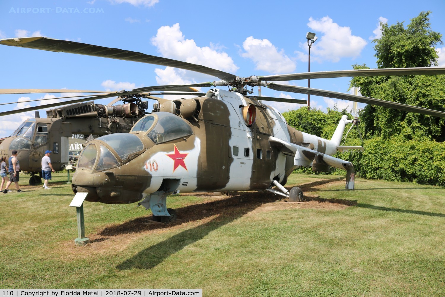 110, Mil Mi-24V Hind E C/N 520964, MI-24V at Russell