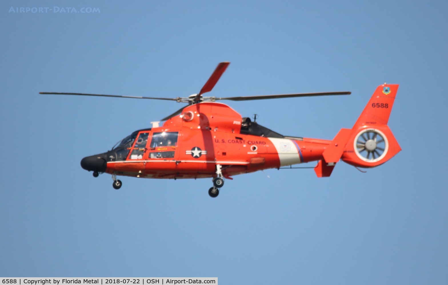 6588, Aérospatiale HH-65C Dauphin C/N 6288, US Coast Guard