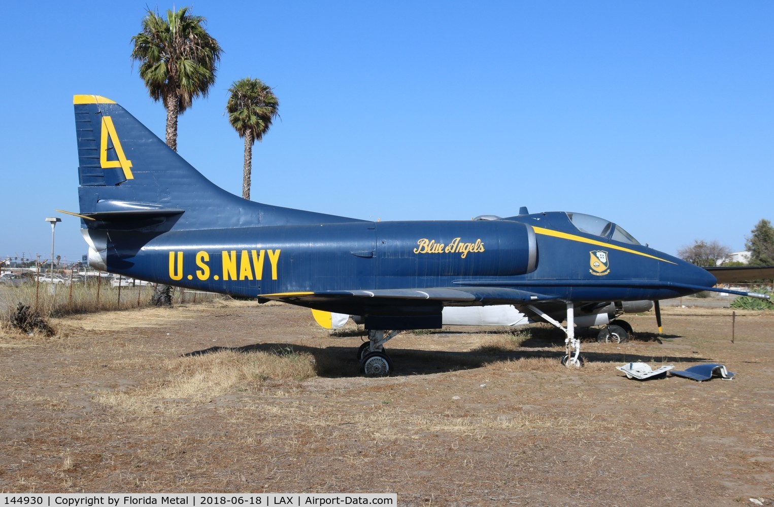 144930, Douglas A-4B Skyhawk C/N 12176, Blue Angels