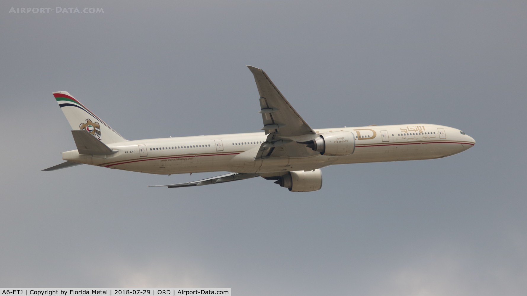 A6-ETJ, 2012 Boeing 777-3FX/ER C/N 39685, Etihad
