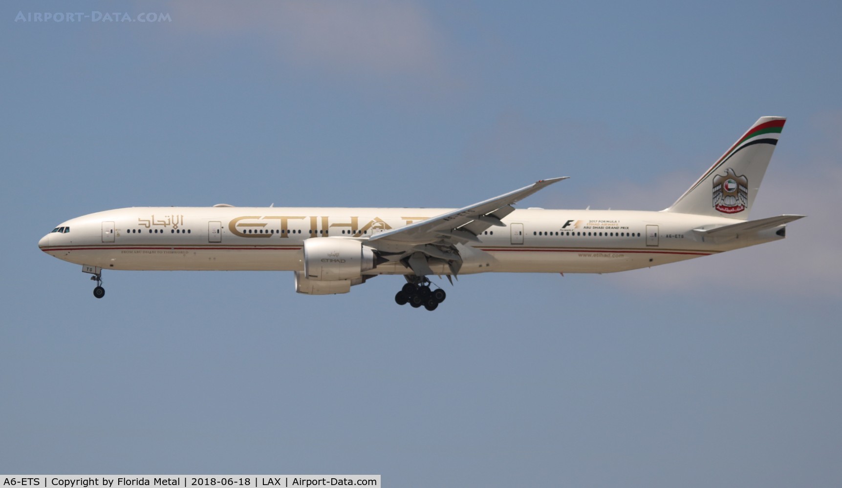 A6-ETS, 2014 Boeing 777-3FX/ER C/N 44548, Etihad