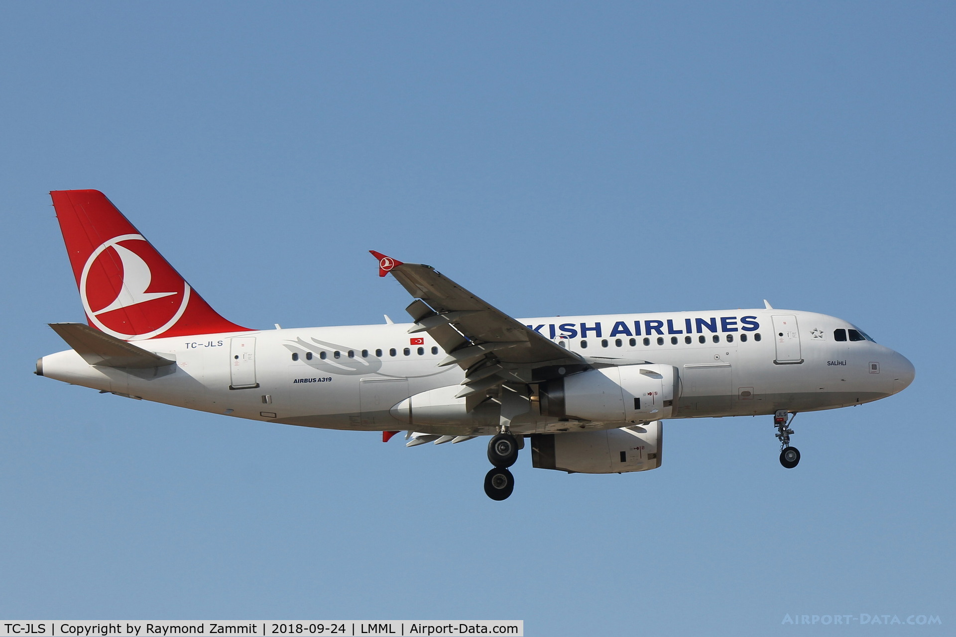 TC-JLS, 2011 Airbus A319-132 C/N 4629, B737-800 TC-JLS Turkish Airlines