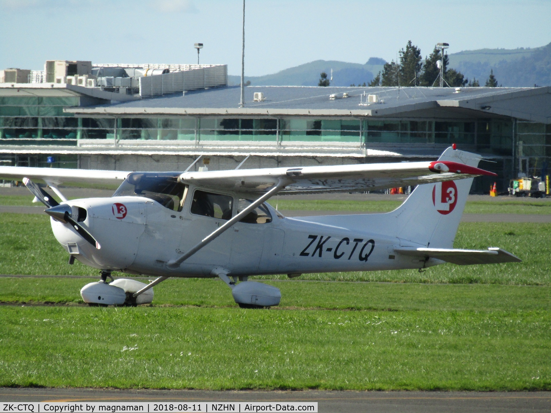 ZK-CTQ, 2005 Cessna 172S C/N 172S9846, With L3 at Hamilton