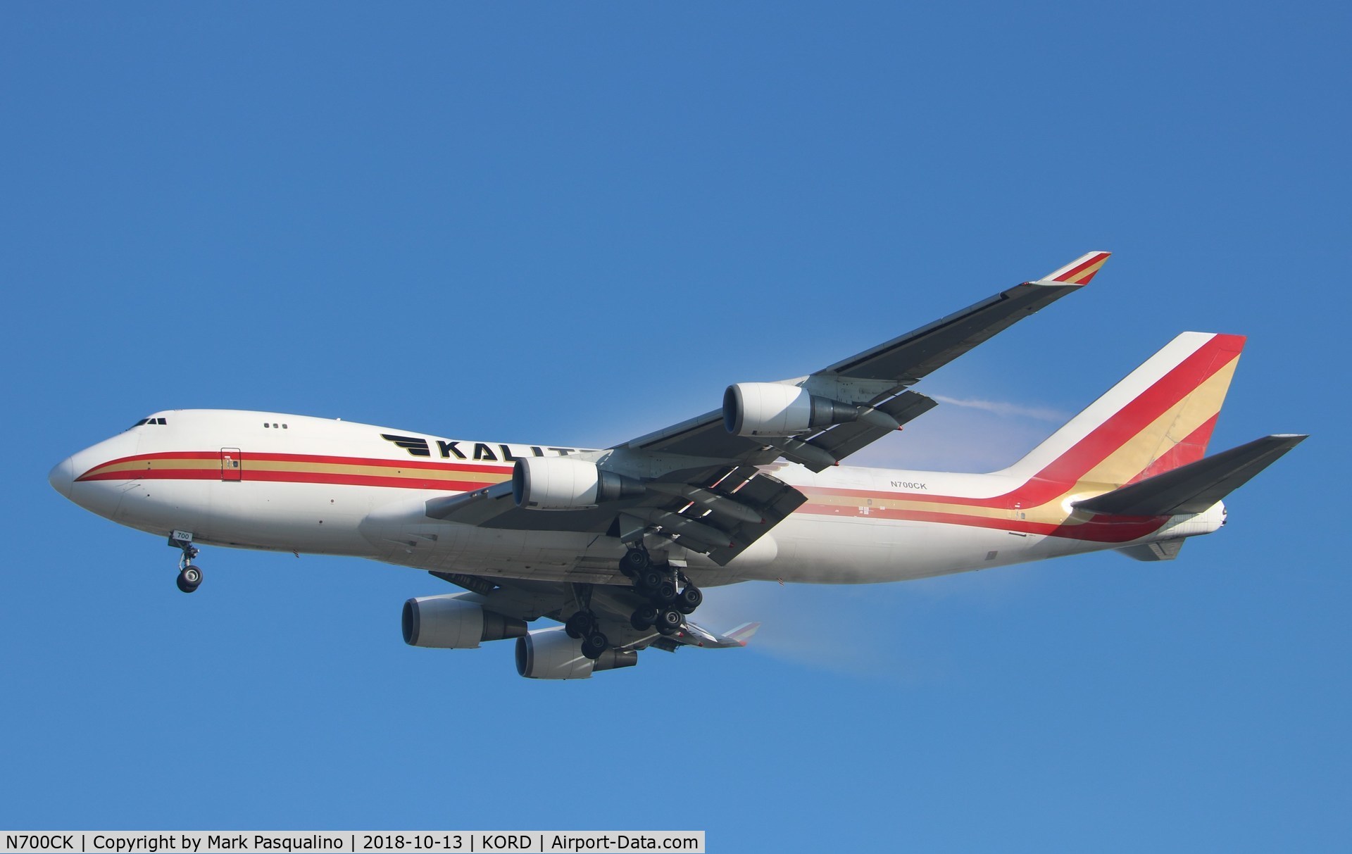 N700CK, 1997 Boeing 747-4R7F/SCD C/N 25868, Boeing 747-4R7F