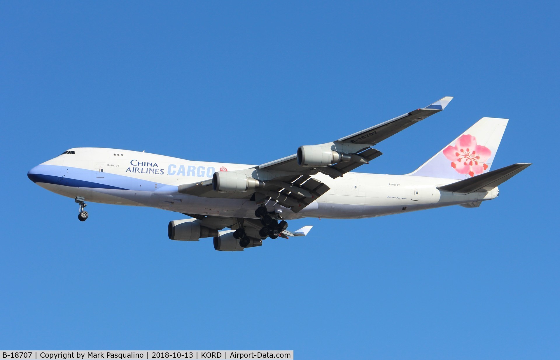 B-18707, 2001 Boeing 747-409F/SCD C/N 30764, Boeing 747-409F/SCD