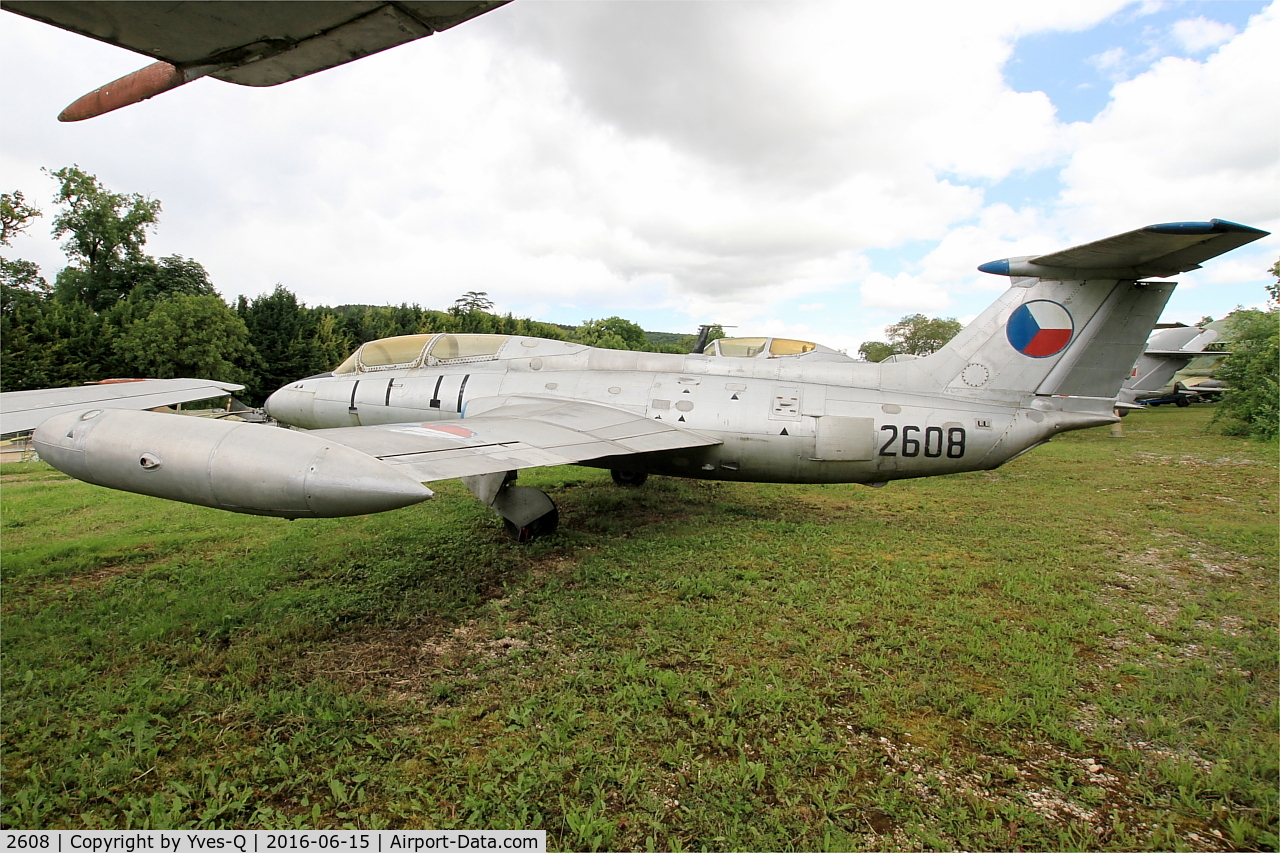 2608, Aero L-29R Delfin C/N 792608, Aero L-29R Delfin, Savigny-Les Beaune Museum