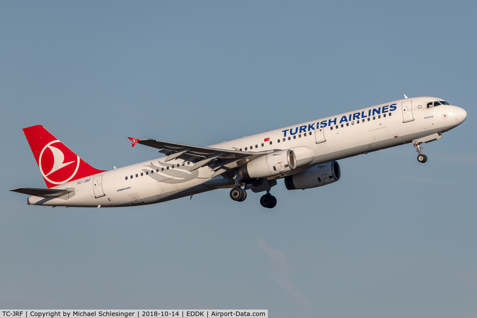 TC-JRF, 2007 Airbus A321-231 C/N 3207, TC-JRF - Airbus A321-231 - Turkish Airlines