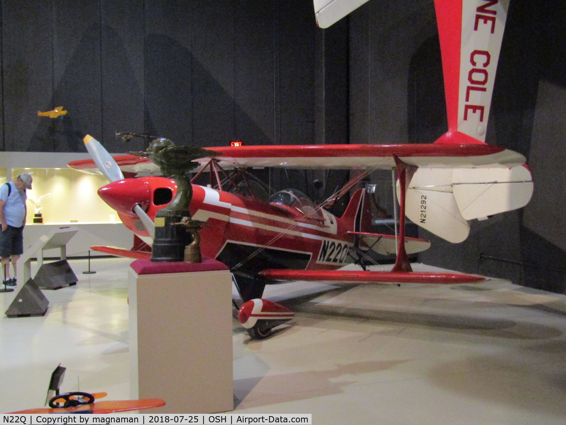 N22Q, 1966 Pitts S-2 Special C/N 1001, in EAA musuem