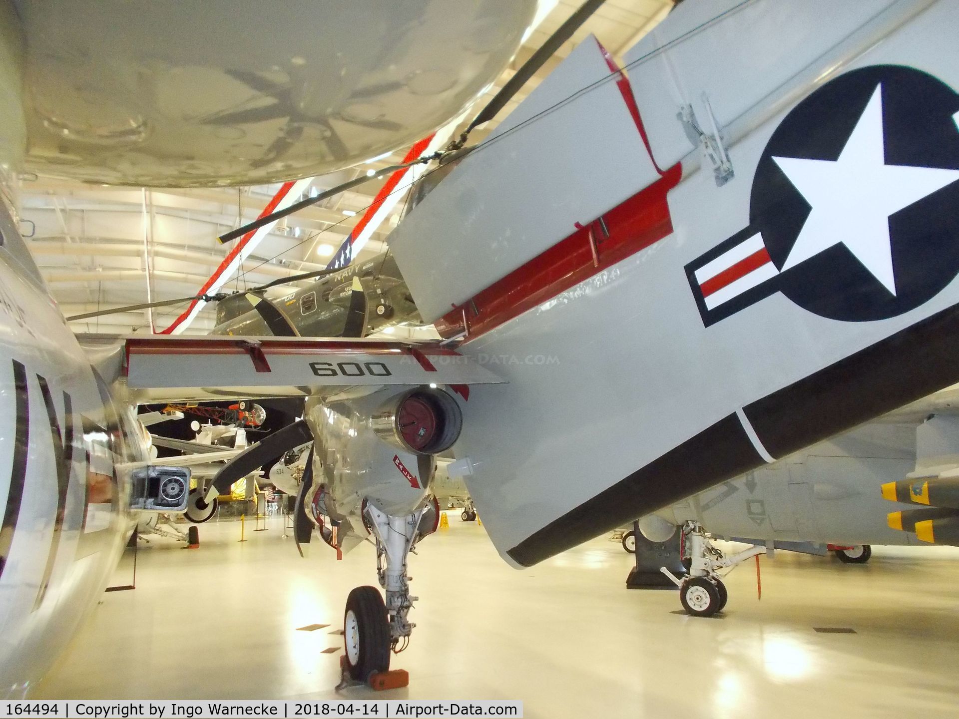 164494, Northrop Grumman E-2C Hawkeye C/N A160, Northrop Grumman E-2C Hawkeye at the NMNA, Pensacola FL