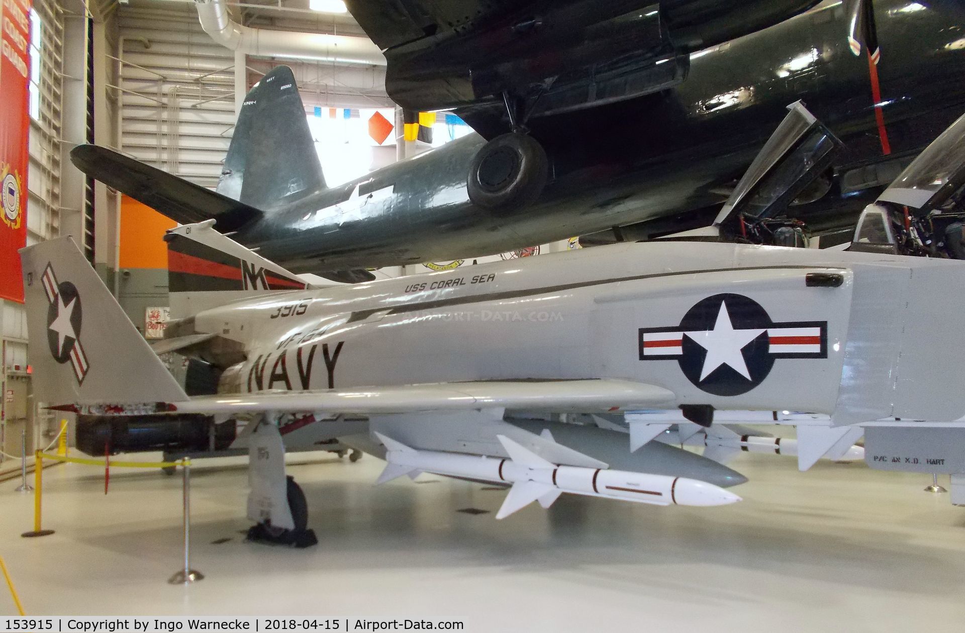 153915, McDonnell F-4N Phantom II C/N 1796, McDonnell Douglas F-4N Phantom II at the NMNA, Pensacola FL