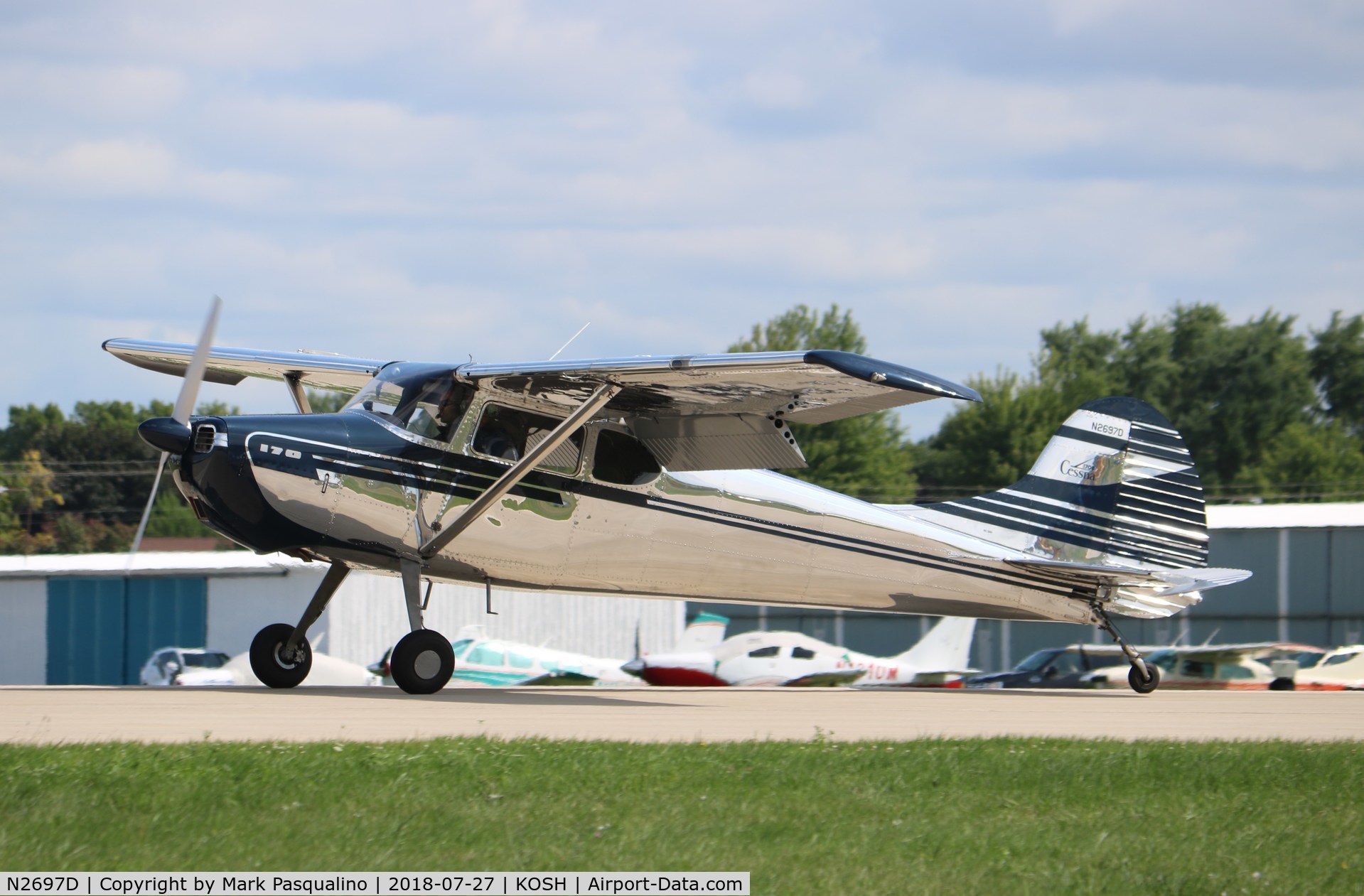 N2697D, 1952 Cessna 170B C/N 20849, Cessna 170B