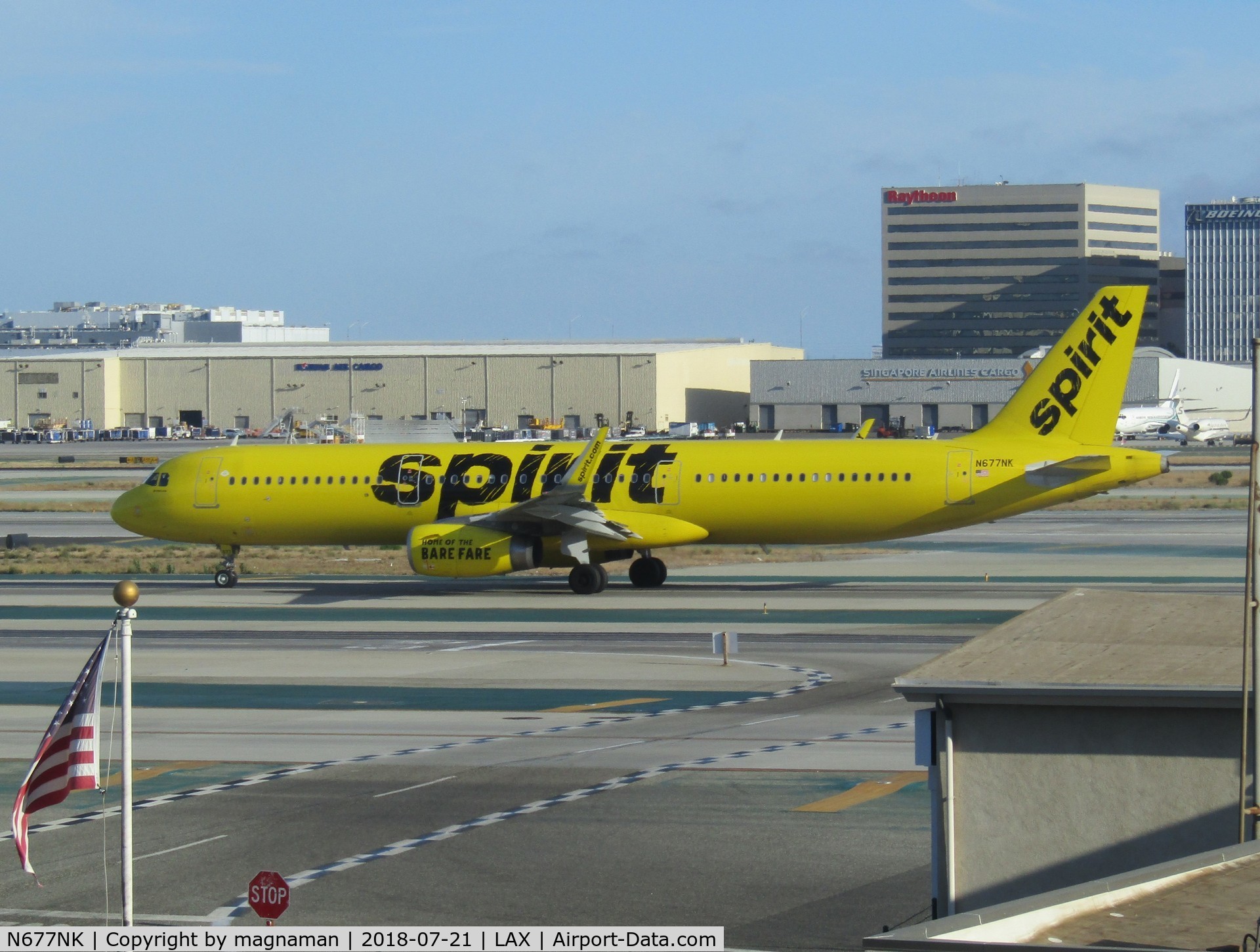 N677NK, 2017 Airbus A321-231 C/N 7690, lots of these spirit a/c here and at Chicago