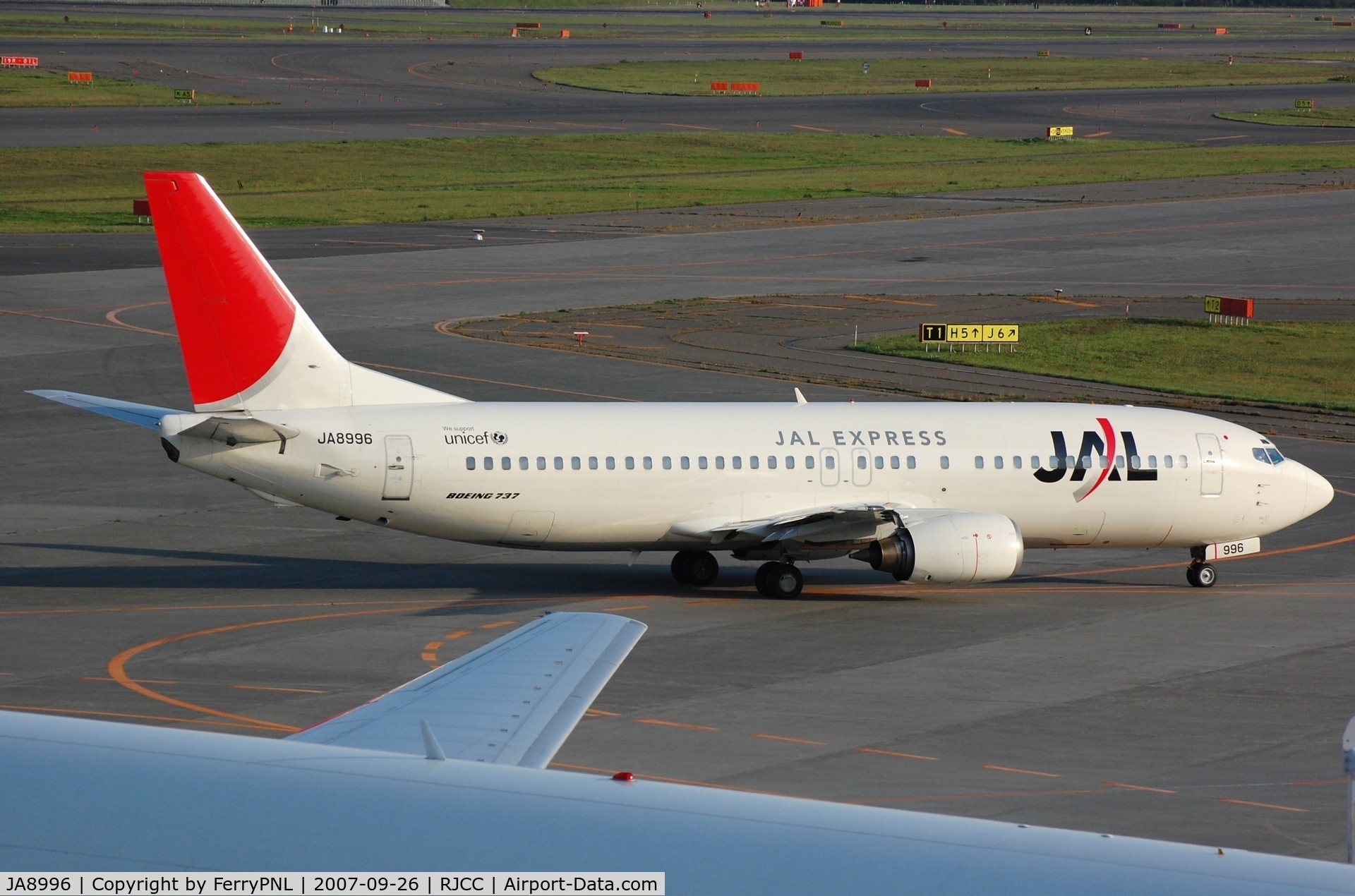 JA8996, 1997 Boeing 737-446 C/N 28832, JAL Express B734
