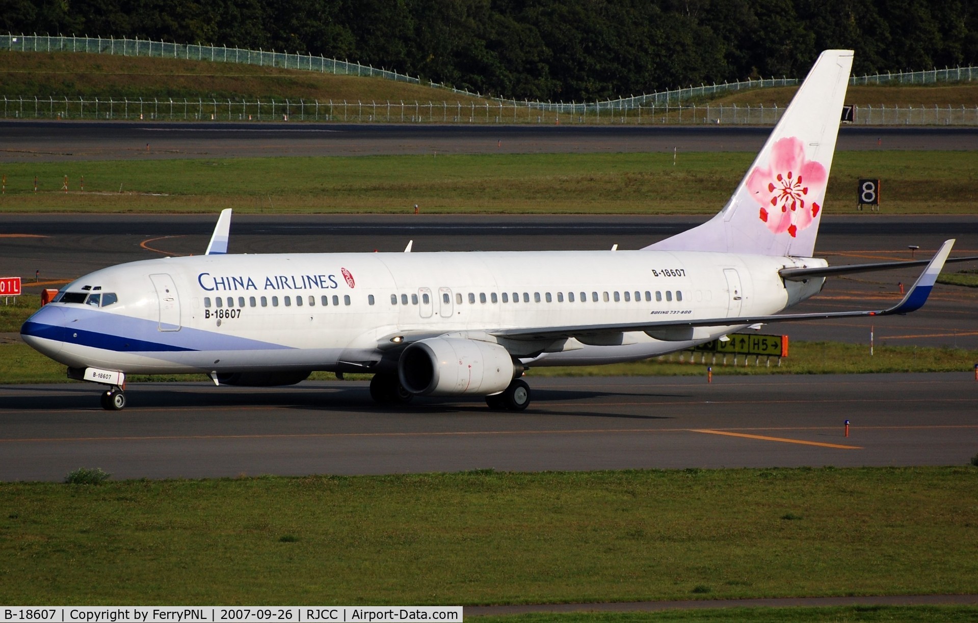 B-18607, Boeing 737-809 C/N 29104, Arrival of China Airlines B738
