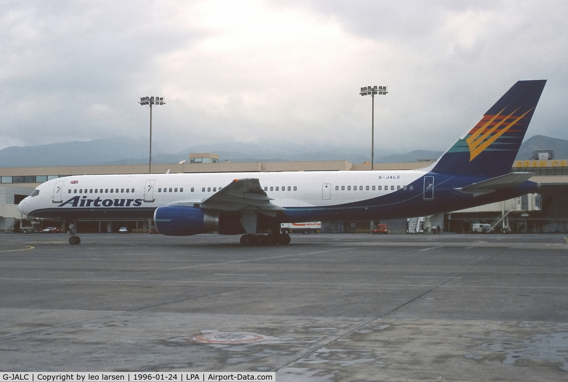 G-JALC, 1982 Boeing 757-225 C/N 22194, Las Palmas 24.1.1996