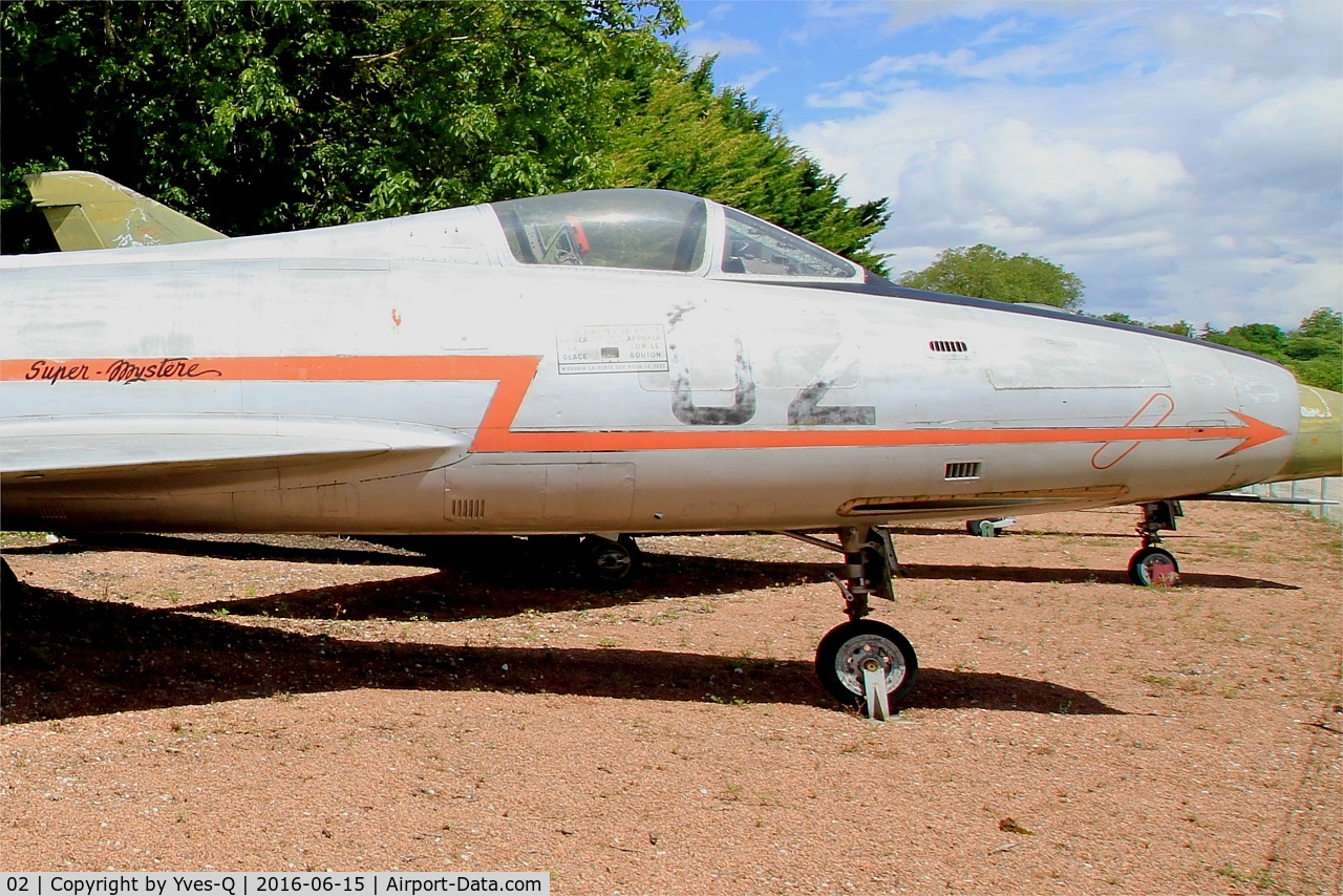 02, Dassault Super Mystere B.2 C/N 02, Dassault Super Mystere B.2, Savigny-Les Beaune Museum