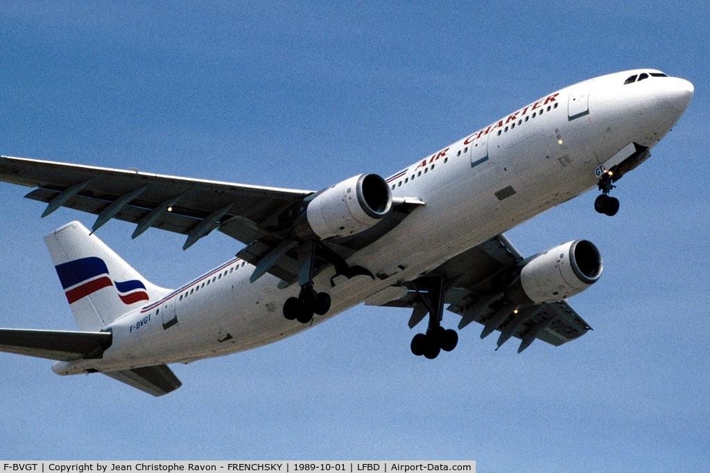 F-BVGT, 1982 Airbus A300B4-203 C/N 183, ACI Air Charter International (now Samara Airlines 4L-BAK)