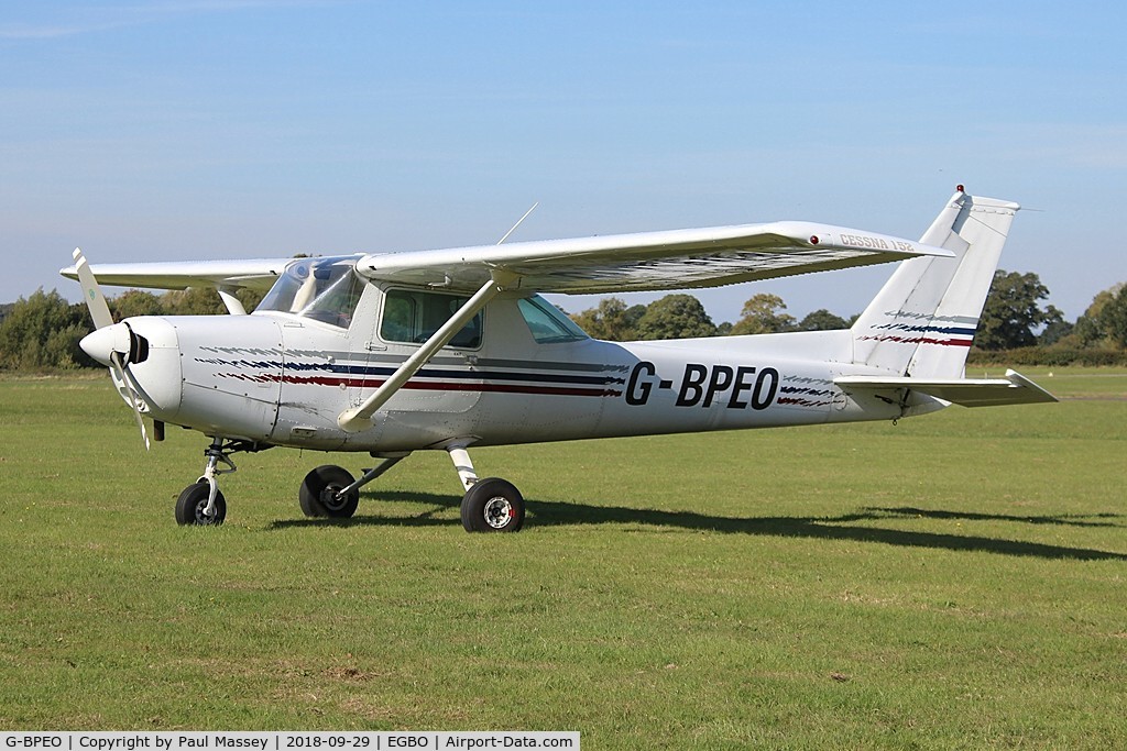G-BPEO, 1980 Cessna 152 C/N 152-83775, Visiting Aircraft. Ex:-C-GQVO.