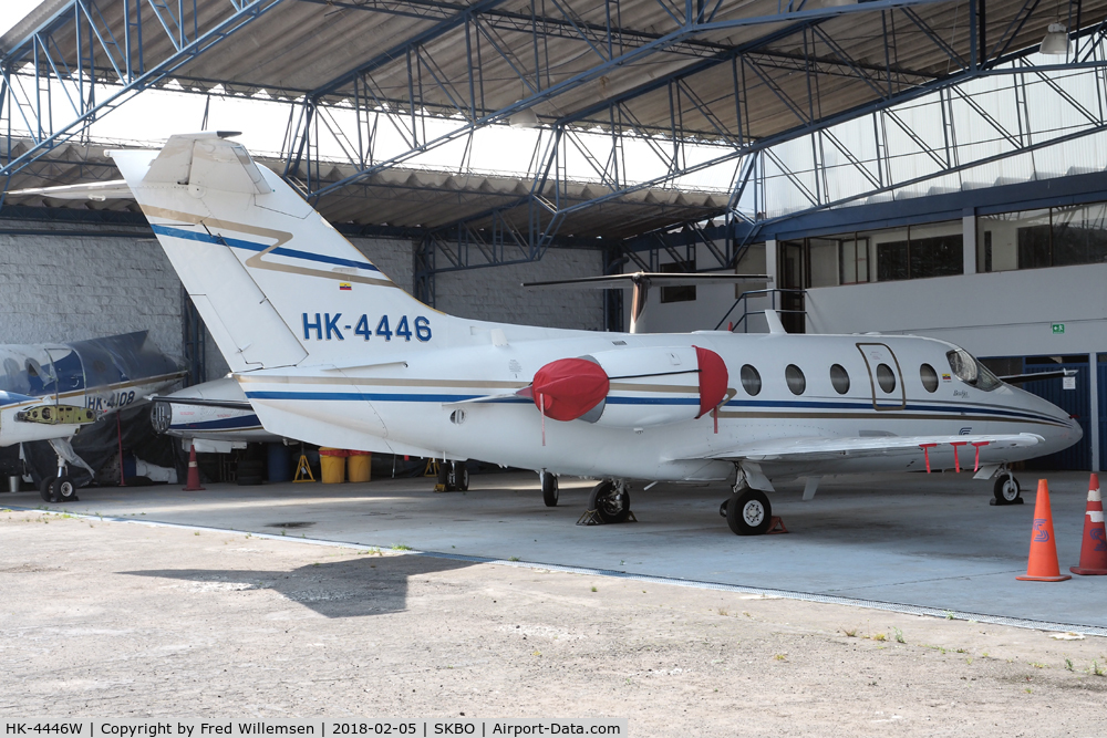 HK-4446W, 1991 Beechcraft 400A Beechjet C/N RK-26, 