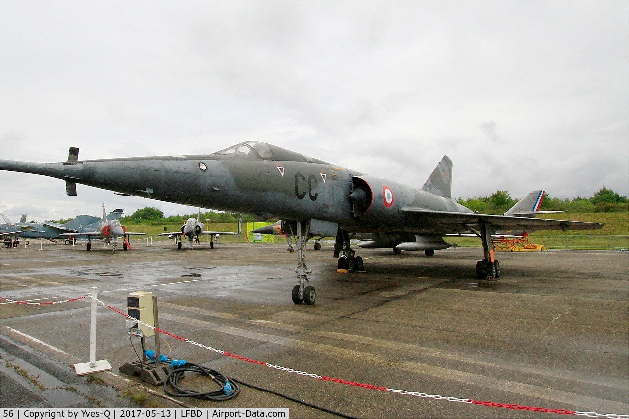 56, Dassault Mirage IVP C/N Not found, Dassault Mirage IVP, Preserved at C.A.E.A museum, Bordeaux-Merignac Air base 106 (LFBD-BOD)