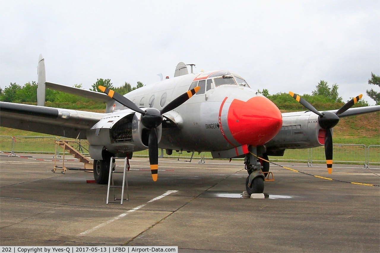 202, Dassault MD-312 Flamant C/N 202, Dassault MD-312 Flamant, Preserved at C.A.E.A museum, Bordeaux-Merignac Air base 106 (LFBD-BOD)