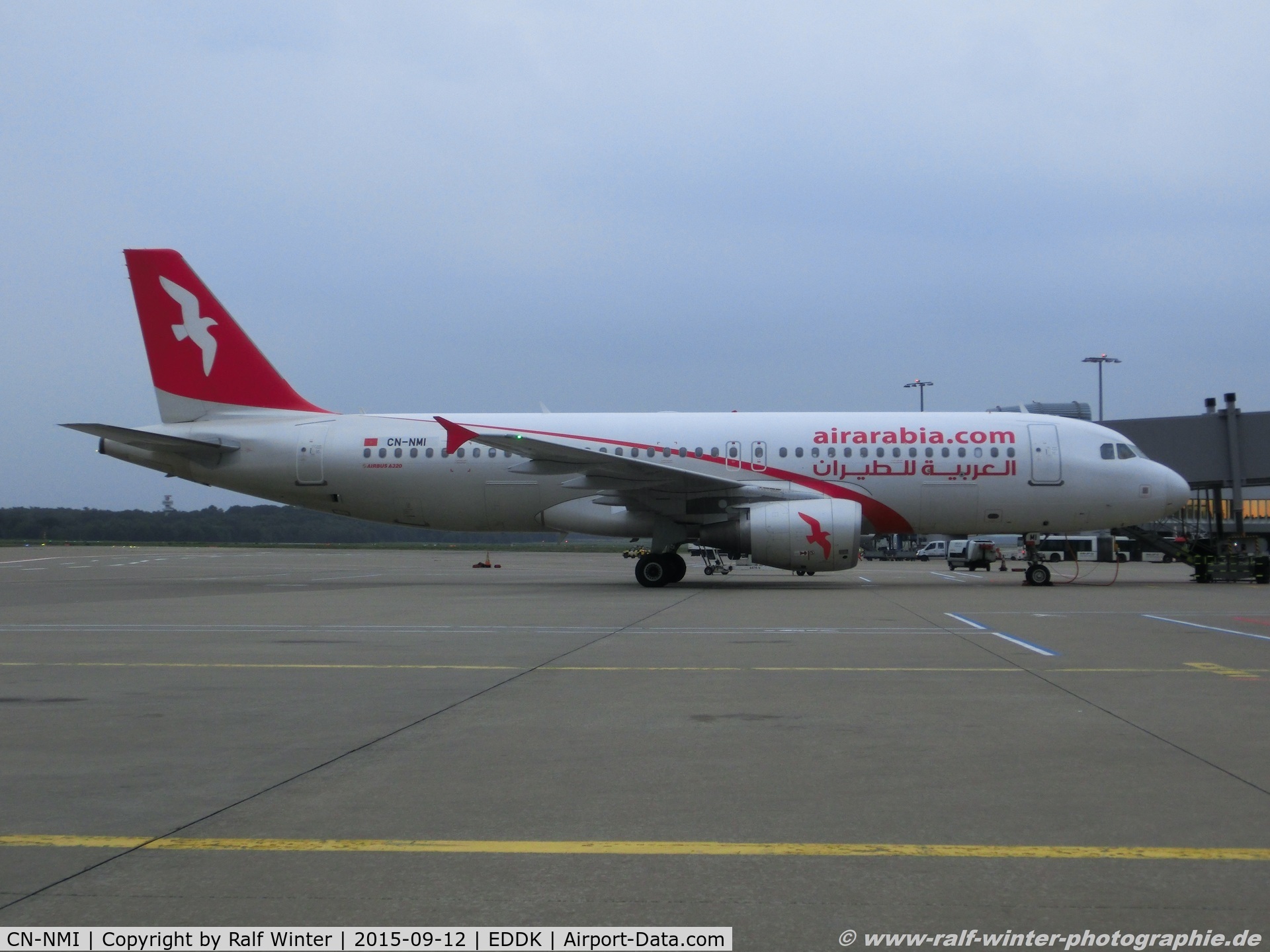 CN-NMI, 2012 Airbus A320-214 C/N 5206, Airbus A320-214 - 3O MAC Air Arabia Maroc - 5206 - CN-NMI - 12.09.2015 - CGN