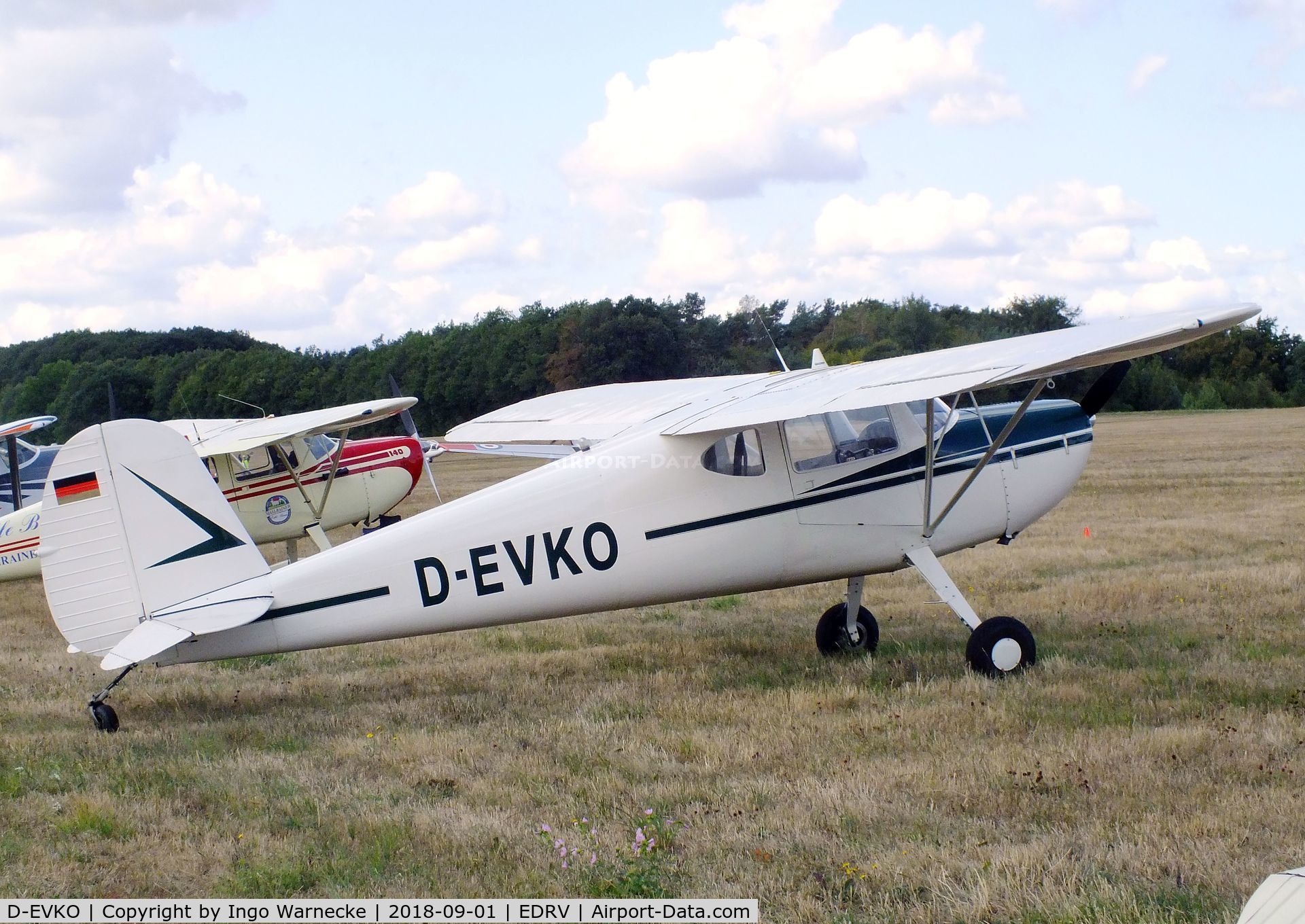 D-EVKO, 1946 Cessna 140 C/N 8936, Cessna 140 at the 2018 Flugplatzfest Wershofen