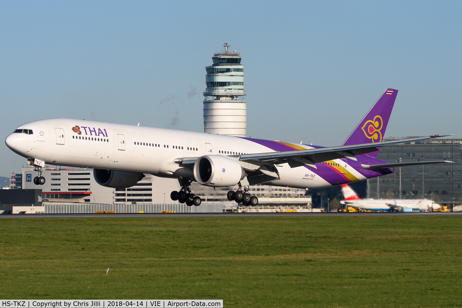 HS-TKZ, 2015 Boeing 777-3D7/ER C/N 42115, Thai Airways