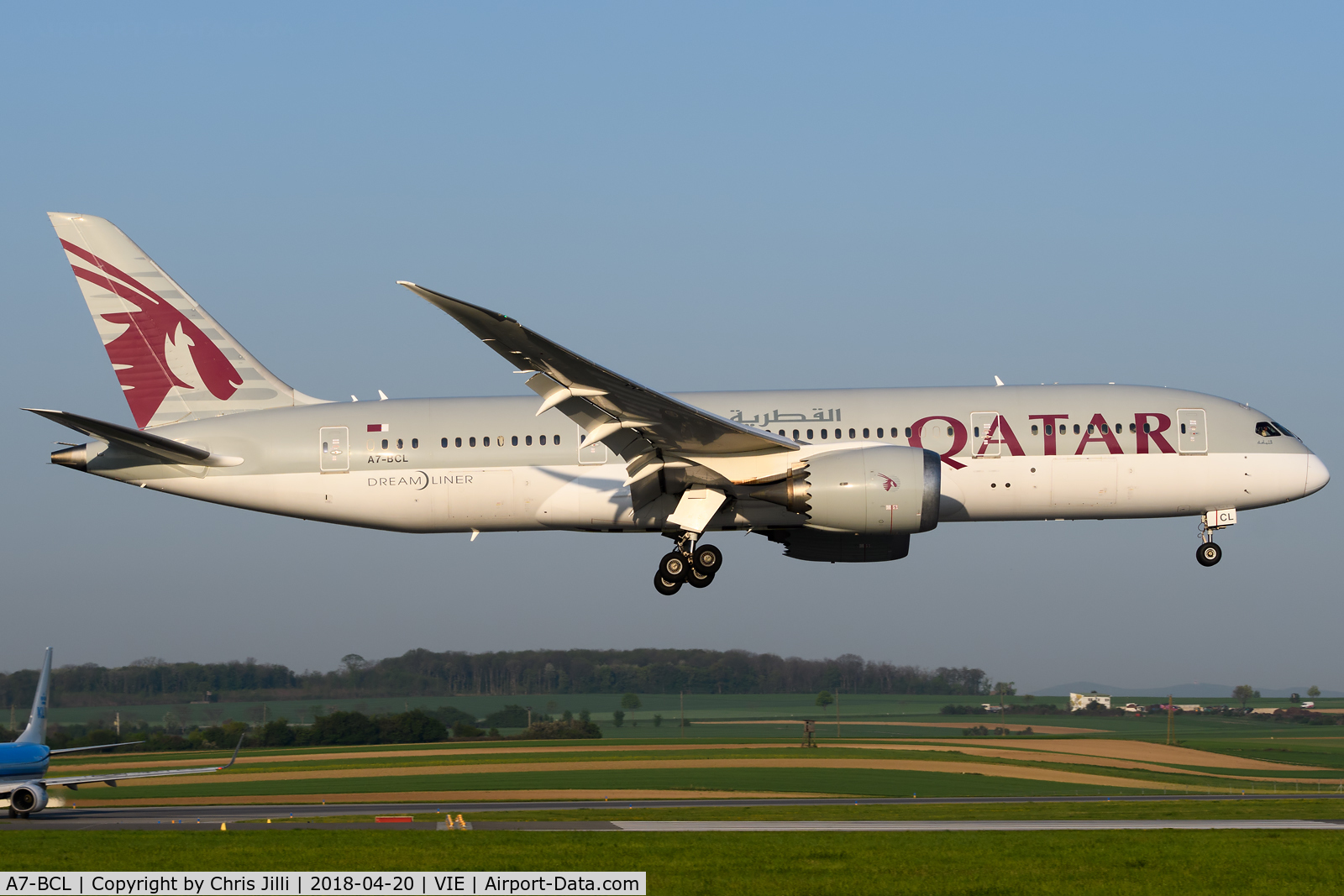 A7-BCL, 2012 Boeing 787-8 Dreamliner C/N 38330, Qatar Airways