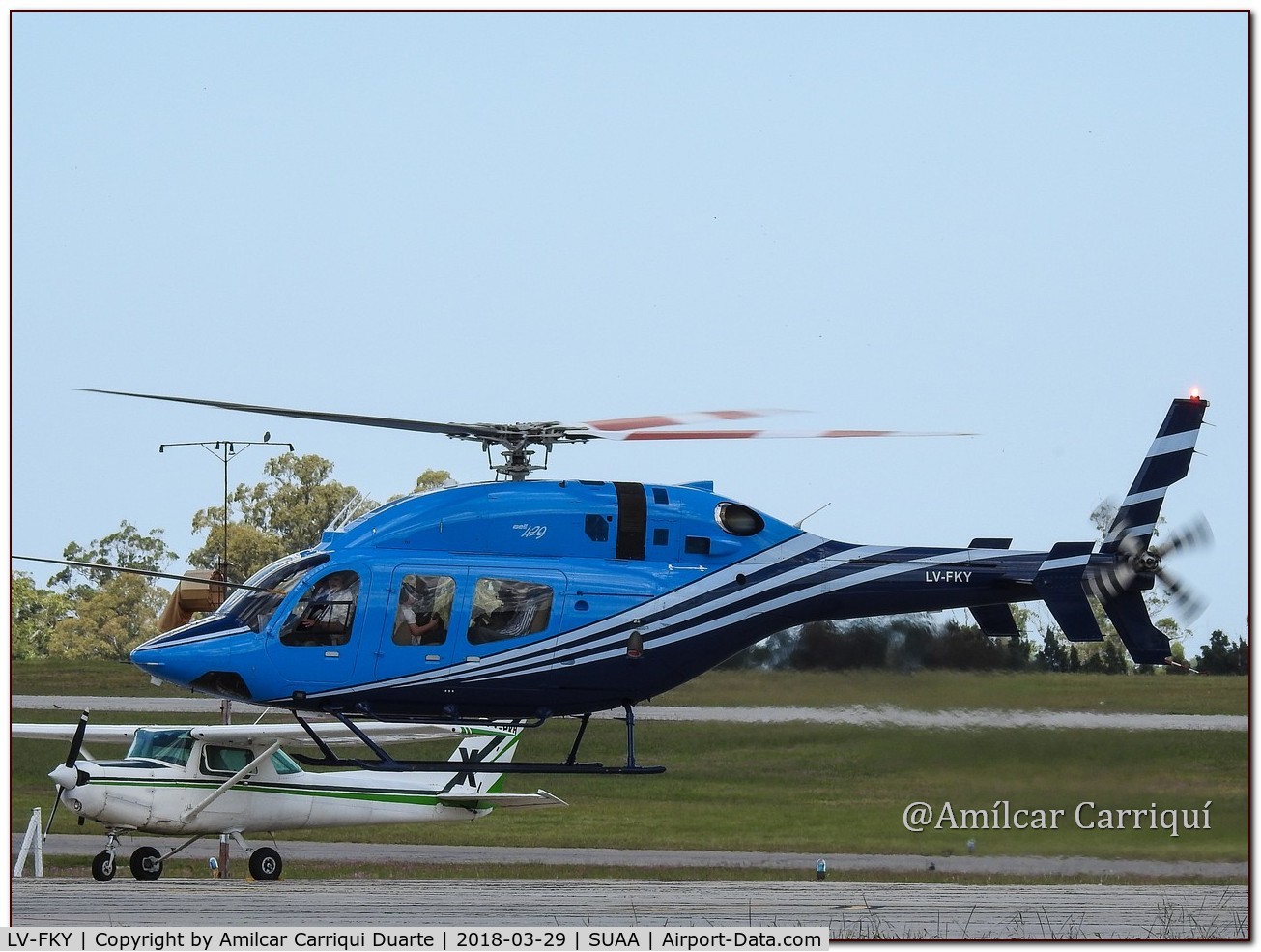 LV-FKY, 2011 Bell 429 GlobalRanger GlobalRanger C/N 57063, Taxi in SUAA