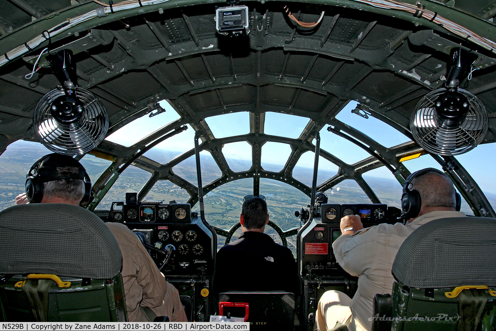 N529B, 1944 Boeing B-29A-60-BN Superfortress C/N 11547, Flying aboard the Commemorative Air Force's B-29 