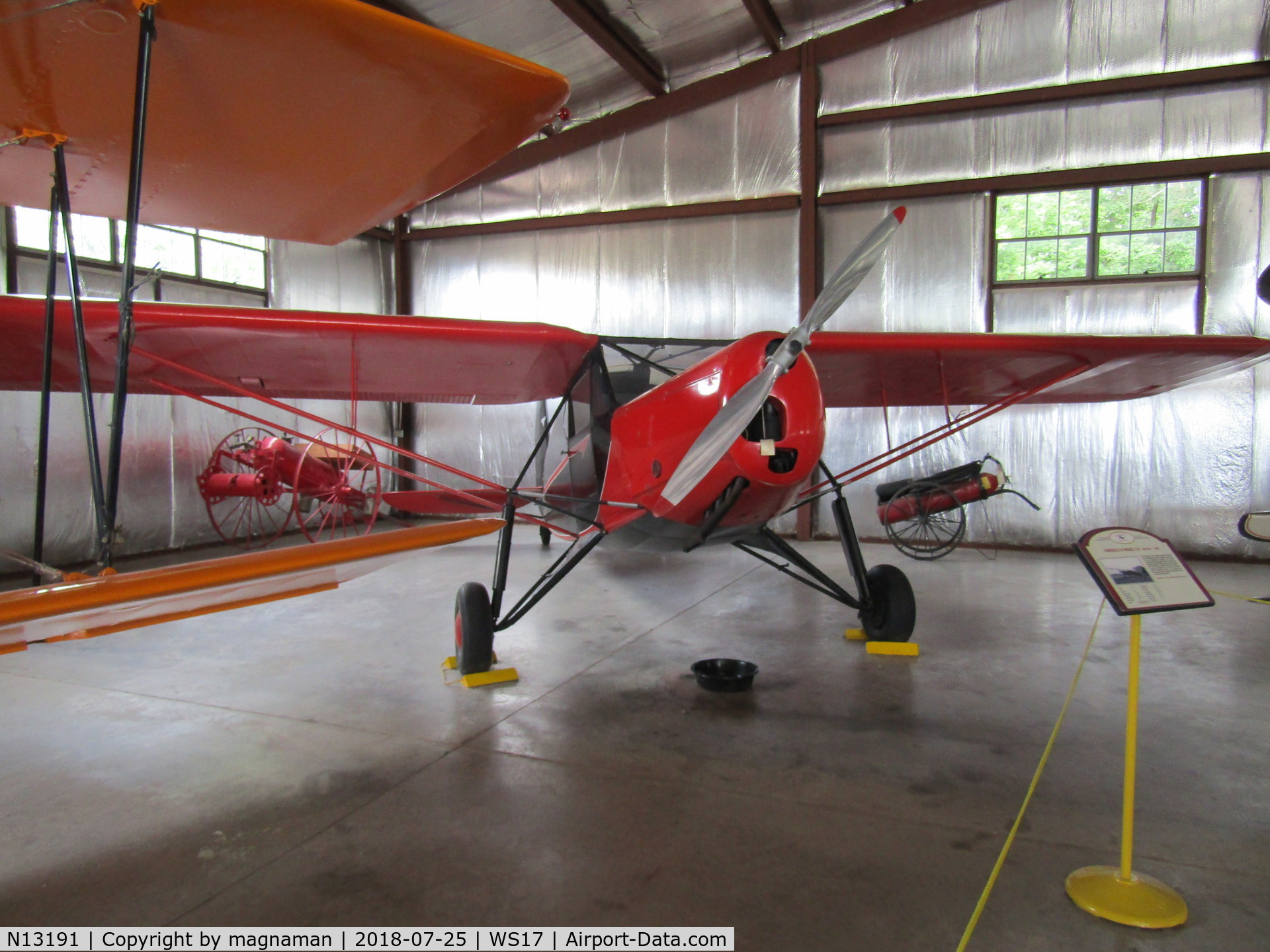 N13191, 1933 Fairchild 24 C8 C/N 2009, nice oldie