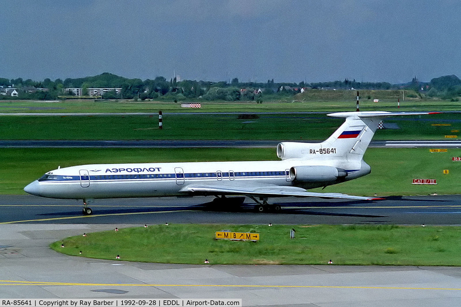 RA-85641, 1988 Tupolev Tu-154M C/N 88A773, RA-85641   Tupolev Tu-154M [88A-773] (Aeroflot) Dusseldorf Int'l~D 28/09/1992
