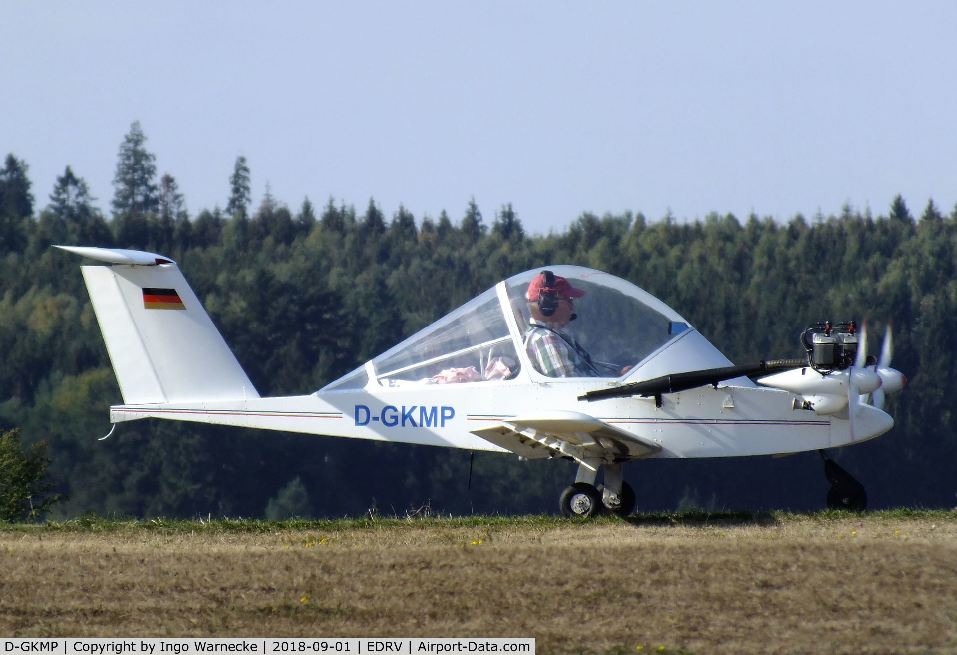 D-GKMP, Colomban MC-15 Cri-Cri (Cricket) C/N 1569, Colomban MC.15 CriCri at the 2018 Flugplatzfest Wershofen