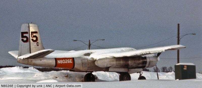 N8026E, 1944 Douglas RB-26C Invader C/N 28602, Anchorage,AK