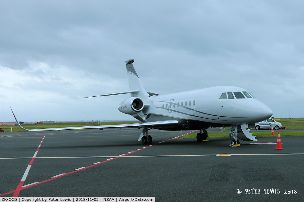 ZK-OCB, 2006 Dassault Falcon 2000LX C/N 110, Pacific Jets Ltd., Auckland