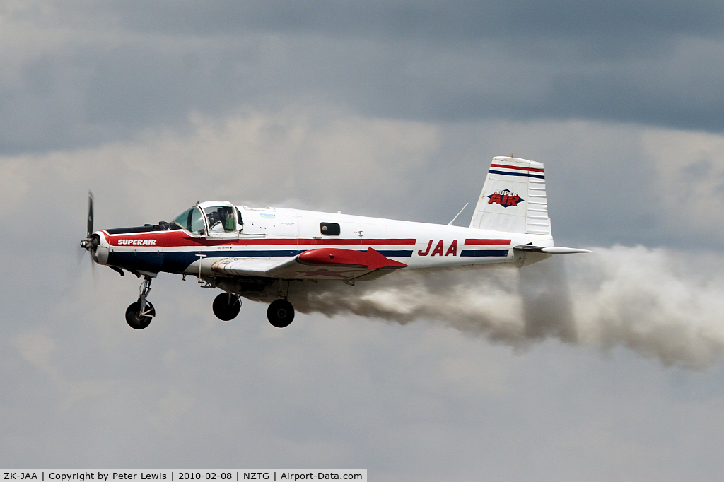 ZK-JAA, NZ Aerospace FU24-954 C/N 259, Super Air Ltd., Hamilton