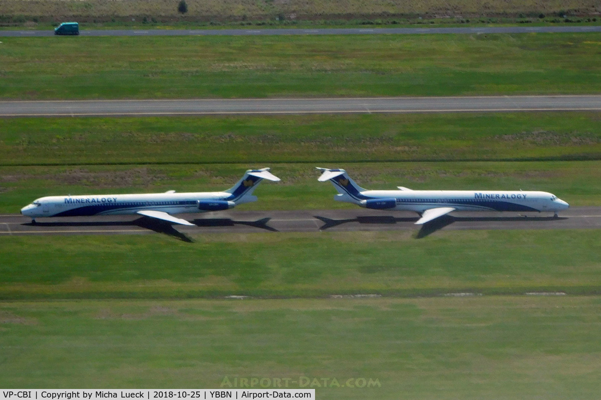 VP-CBI, 1997 McDonnell Douglas MD-82 (DC-9-82) C/N 53581, VP-CBH and VP-CBI