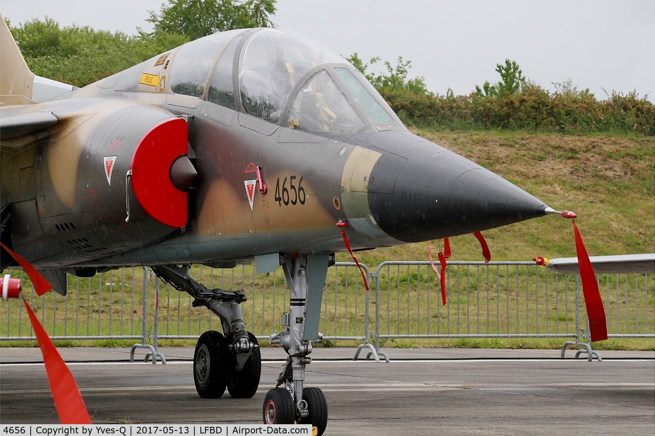4656, 1990 Dassault Mirage F.1BQ C/N BQ-16, Dassault Mirage F.1BQ, C.A.E.A museum, Bordeaux-Merignac Air base 106 (LFBD-BOD)