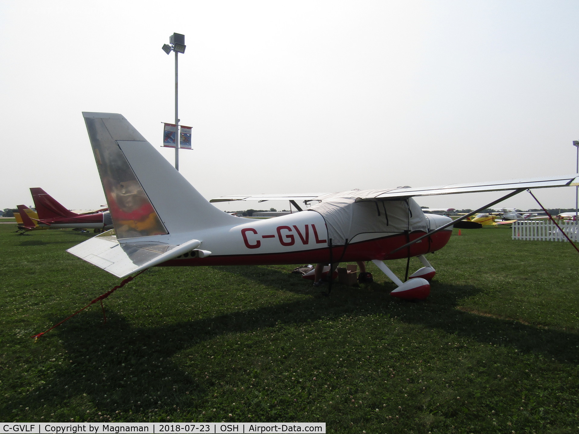 C-GVLF, Glasair Sportsman 2+2 C/N 001, at EAA 18