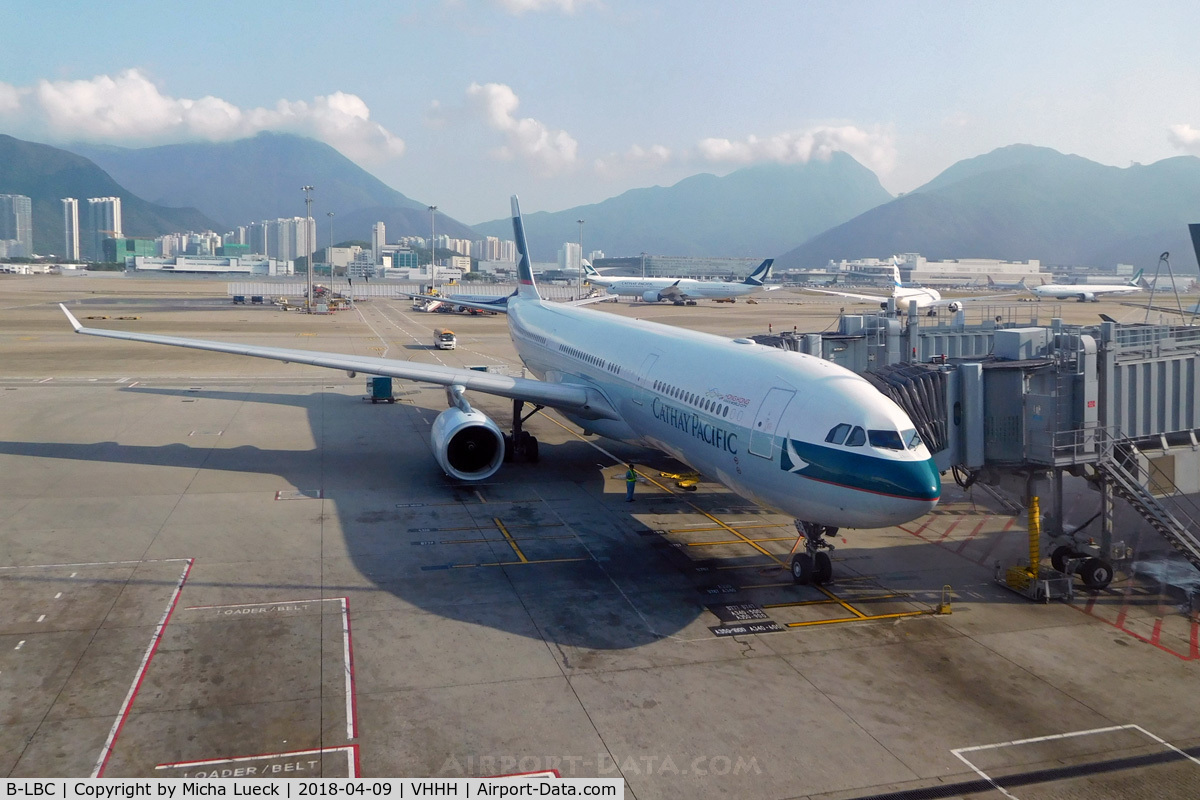 B-LBC, 2013 Airbus A330-343X C/N 1443, At Hong Kong