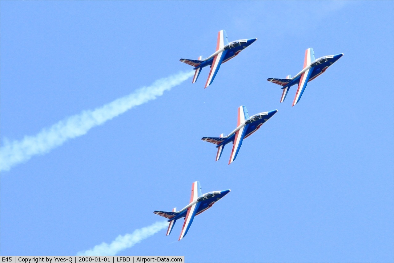 E45, Dassault-Dornier Alpha Jet E C/N E45, Dassault-Dornier Alpha Jet E (F-TETF), Leader of Patrouille de France 2017, Bordeaux-Mérignac Air Base 106 (LFBD-BOD) Open day 2017