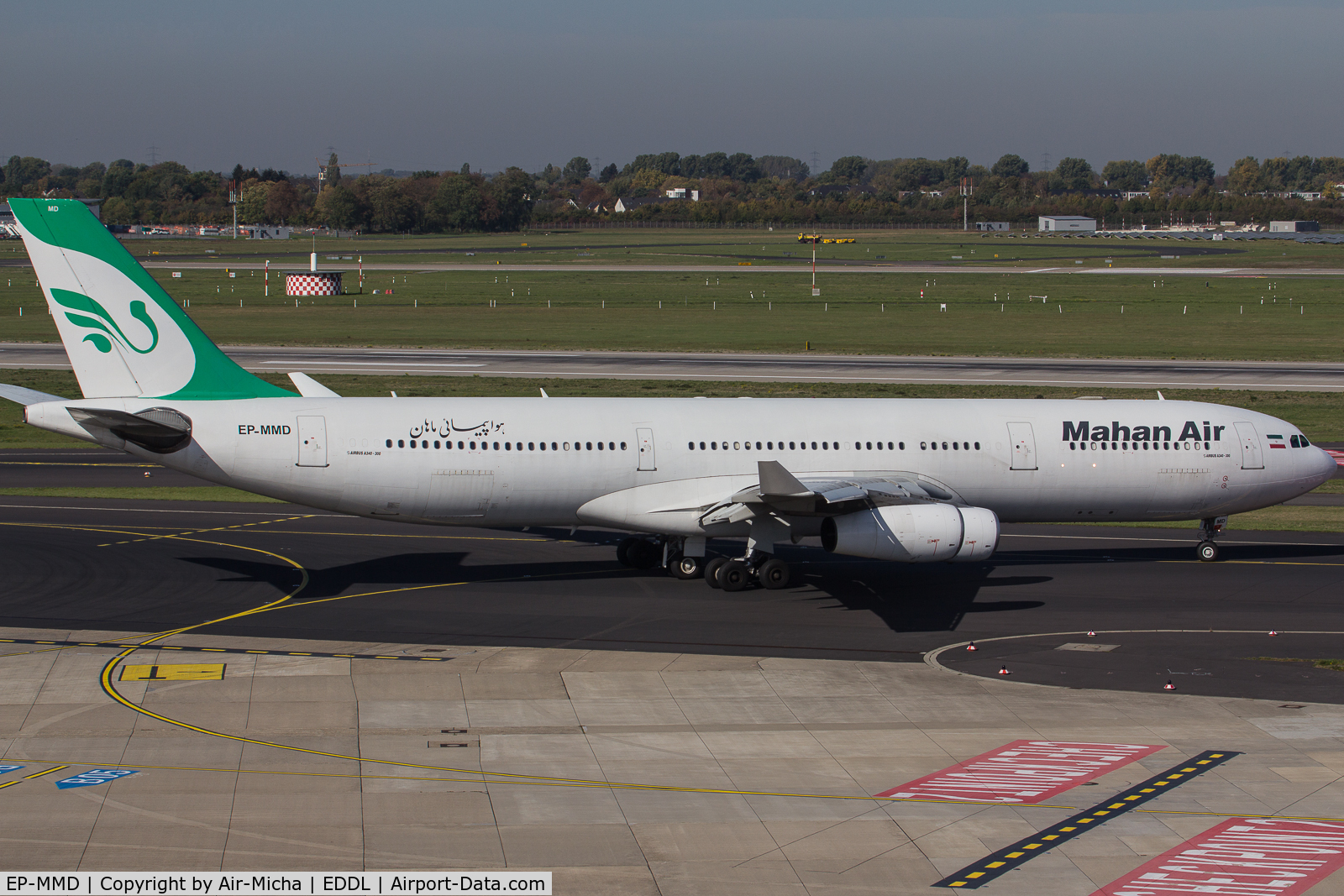 EP-MMD, 1997 Airbus A340-313 C/N 164, Mahan Air