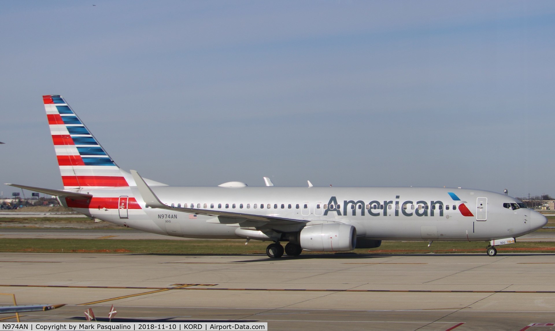 N974AN, 2001 Boeing 737-823 C/N 30098, Boeing 737-823