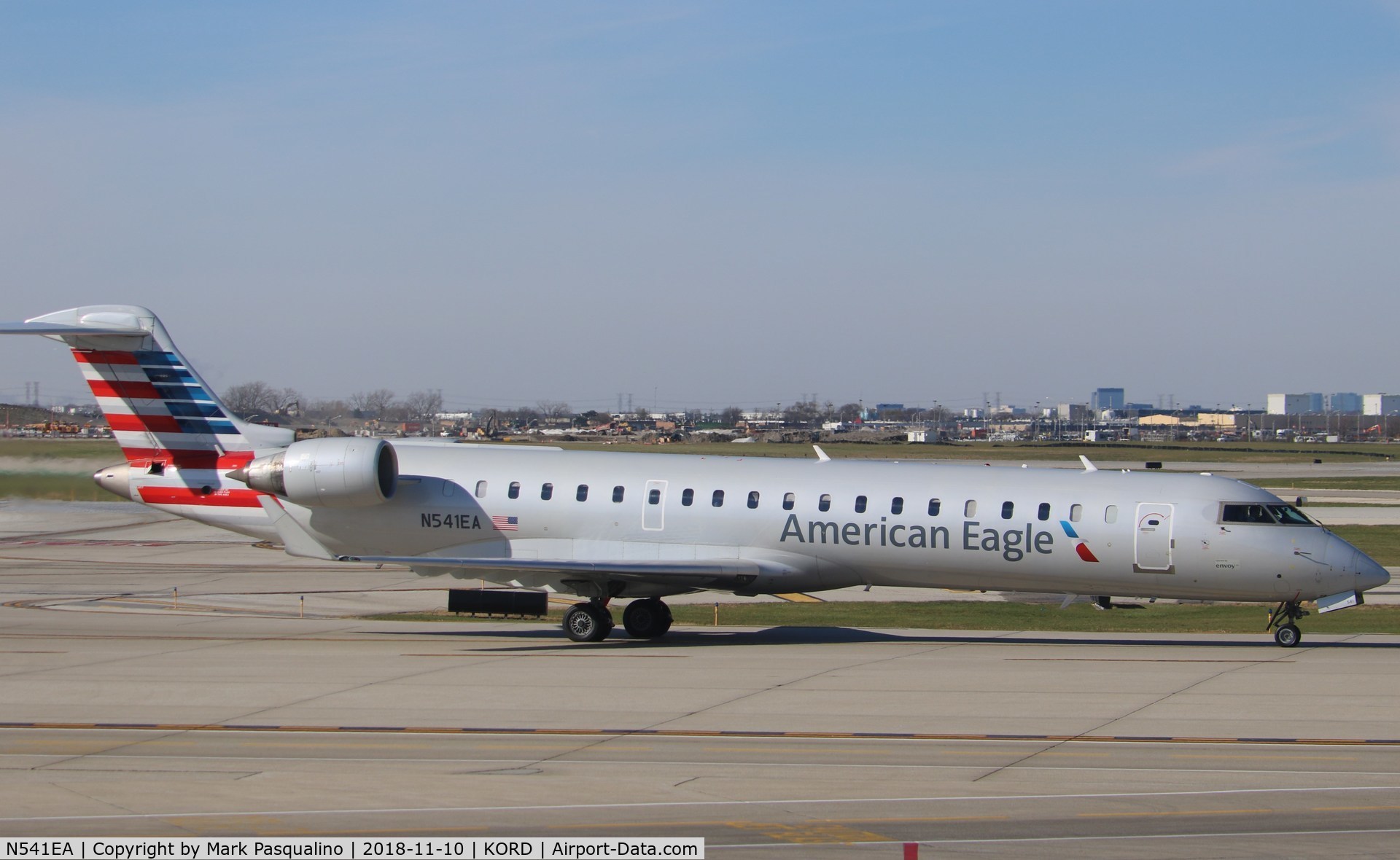 N541EA, Bombardier CRJ-702 (CL-600-2C10) Regional Jet C/N 10320, CL-600-2C10