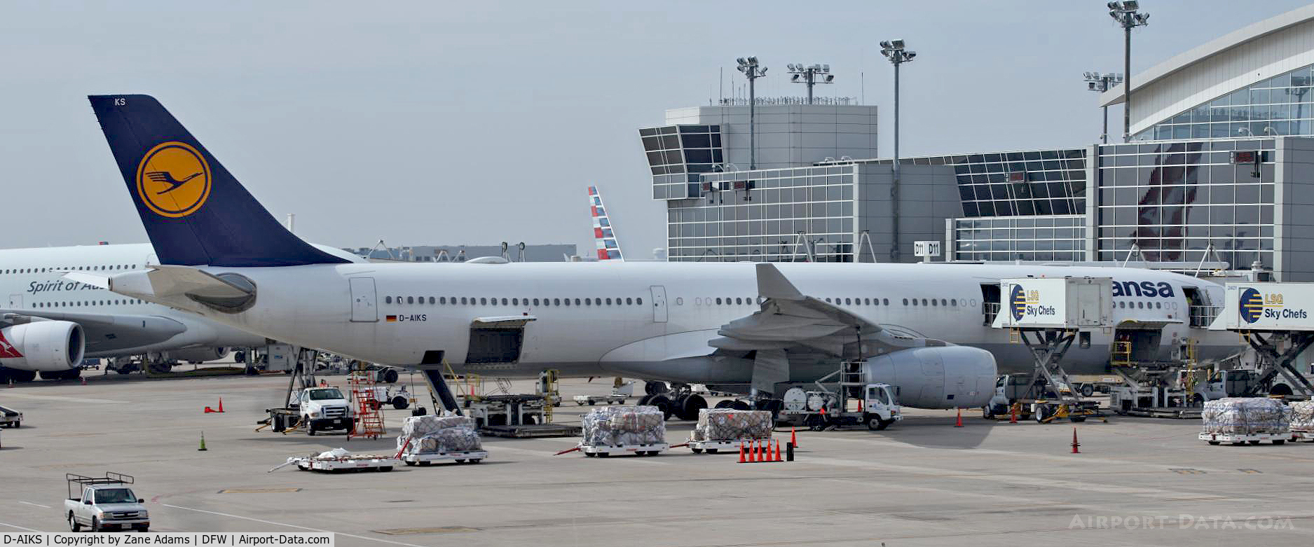 D-AIKS, 2013 Airbus A330-343X C/N 1497, At DFW Airport