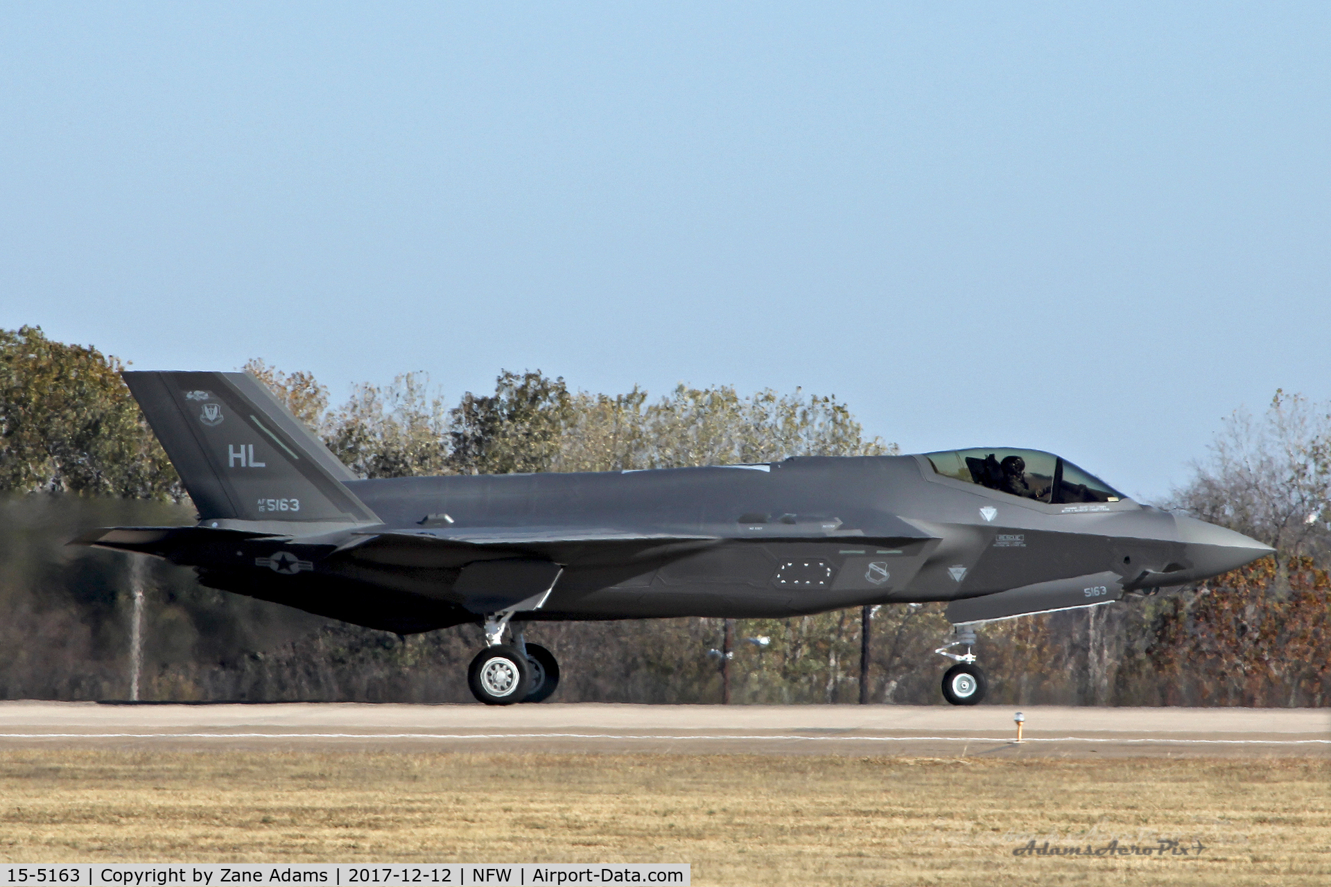 15-5163, 2015 Lockheed Martin F-35A Lightning II C/N AF-138, Departing NAS Fort Worth