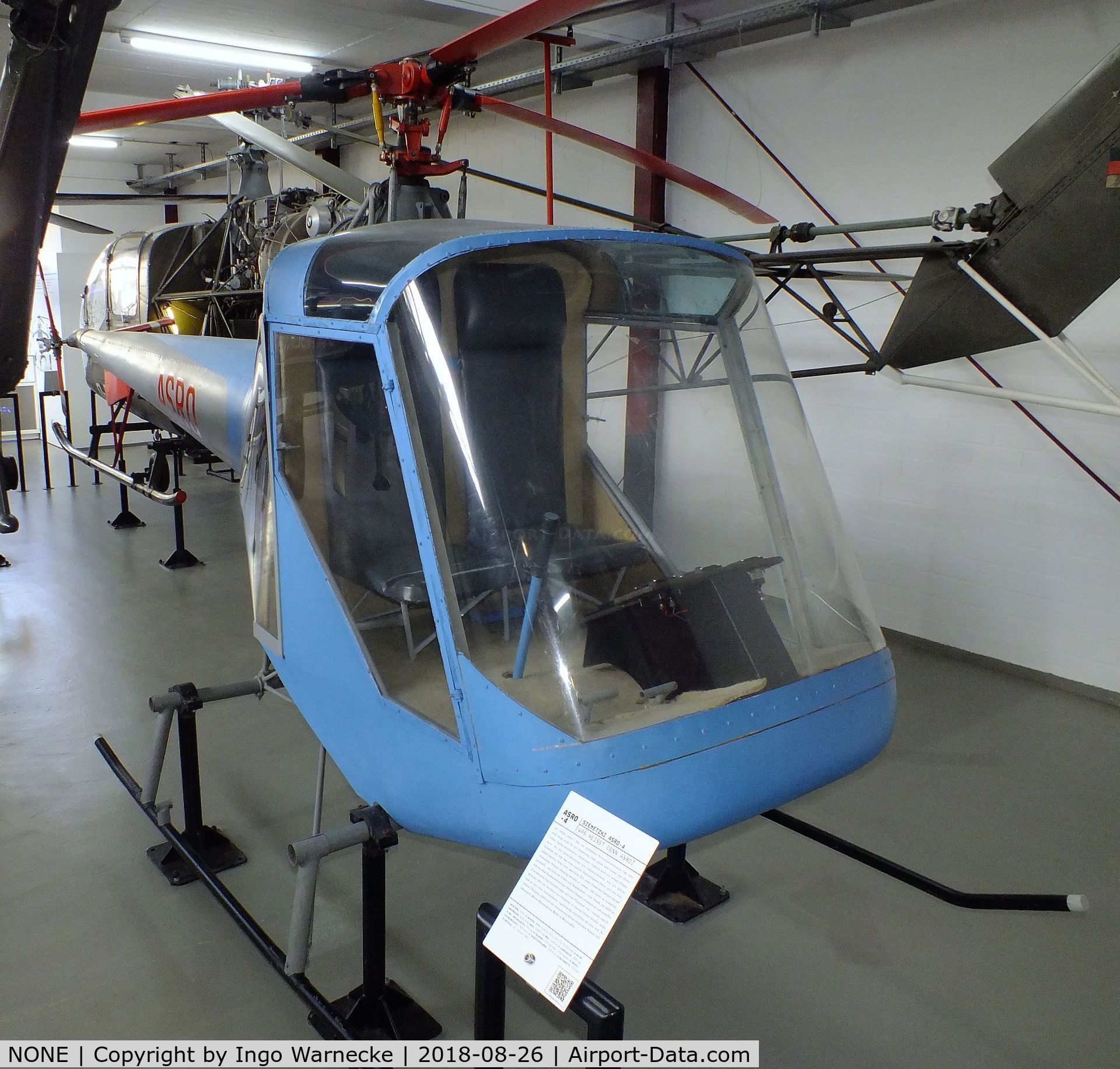 NONE, 1965 Siemetzki ASRO 4 C/N unknown, Siemetzki ASRO 4 at the Hubschraubermuseum (helicopter museum), Bückeburg