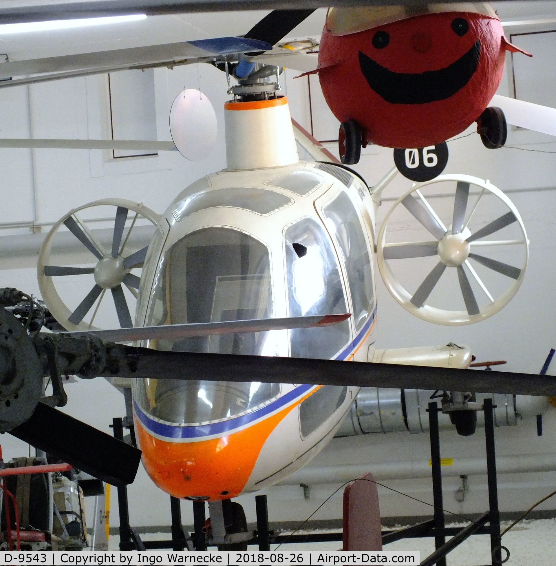 D-9543, 1971 VFW-Fokker H-3 Sprinter C/N E-1, VFW-Fokker H-3 Sprinter at the Hubschraubermuseum (helicopter museum), Bückeburg